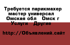 Требуется парикмахер (мастер-универсал) - Омская обл., Омск г. Услуги » Другие   